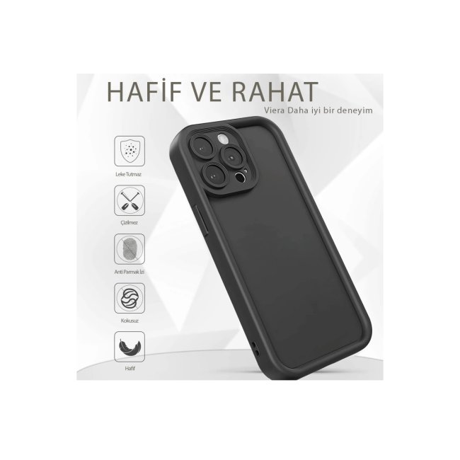 İphone 11 Kılıf Viera Silikon - Kırmızı