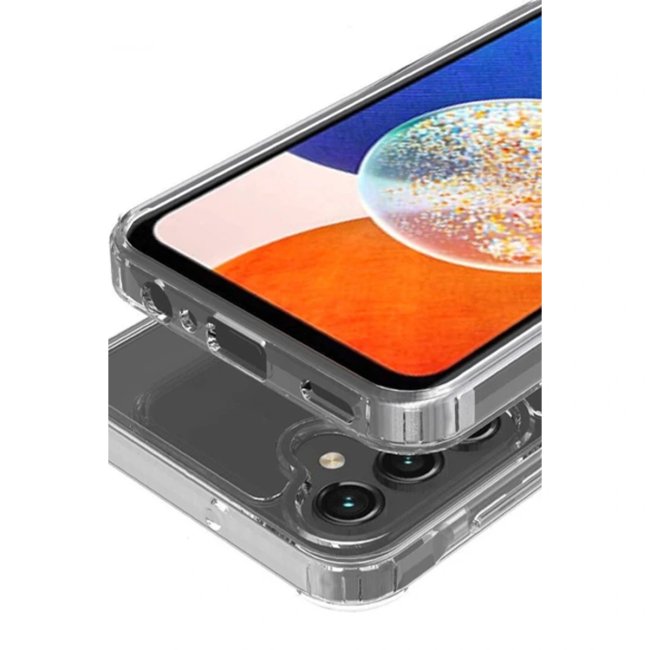 Samsung Galaxy S24 Plus Kılıf Magneticsafe Şeffaf Silikon - Şeffaf