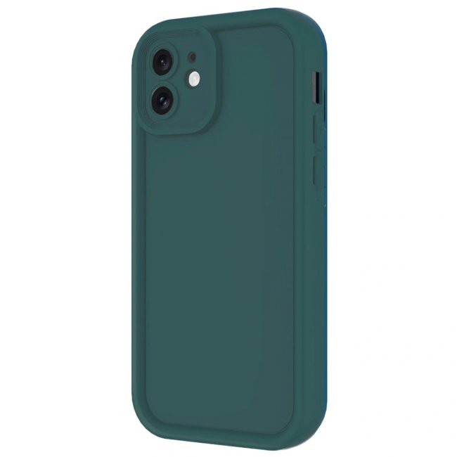 İphone 11 Kılıf Viera Silikon - Koyu Yeşil