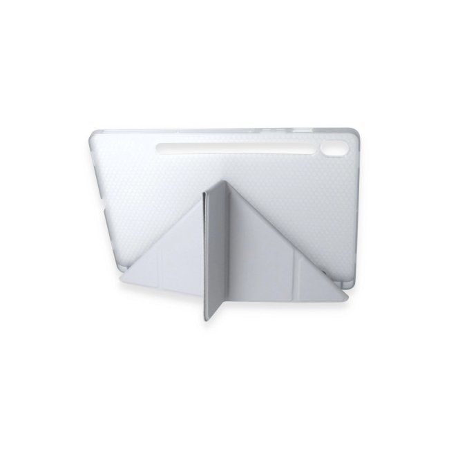 Samsung Galaxy Tab A9 Kılıf Kalemlikli Mars Tablet Kılıfı - Gri