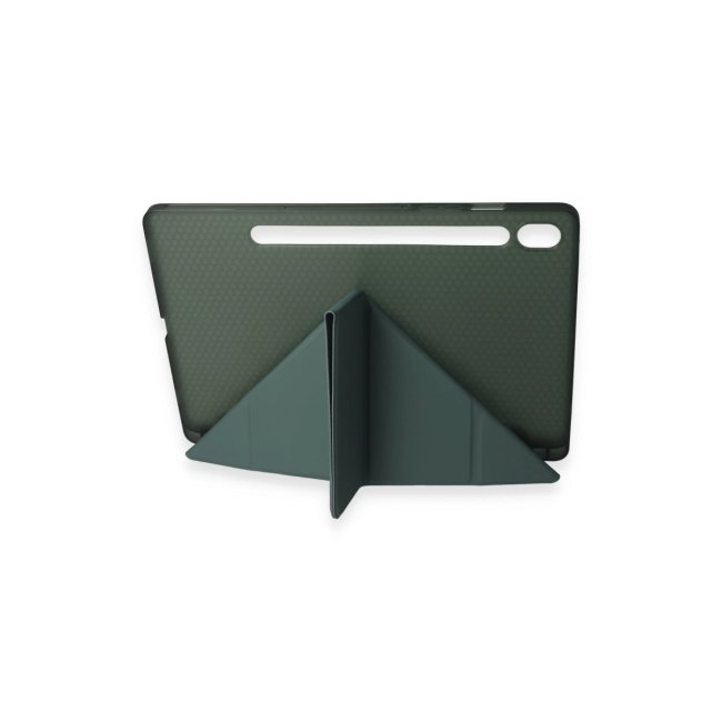 Samsung Galaxy Tab A9 Kılıf Kalemlikli Mars Tablet Kılıfı - Koyu Yeşil
